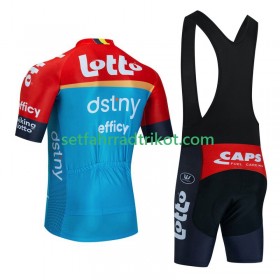 Lotto Dstny Fahrradbekleidung Radtrikot Kurzarm + Trägershorts 2023